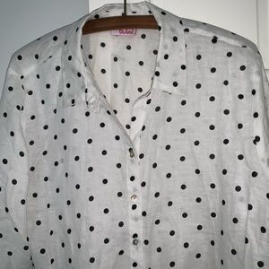 Pocodot linen/cotton blouse
